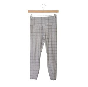 VUORI Clean Elevation Leggings Clay Heather Windowpane Women's Small